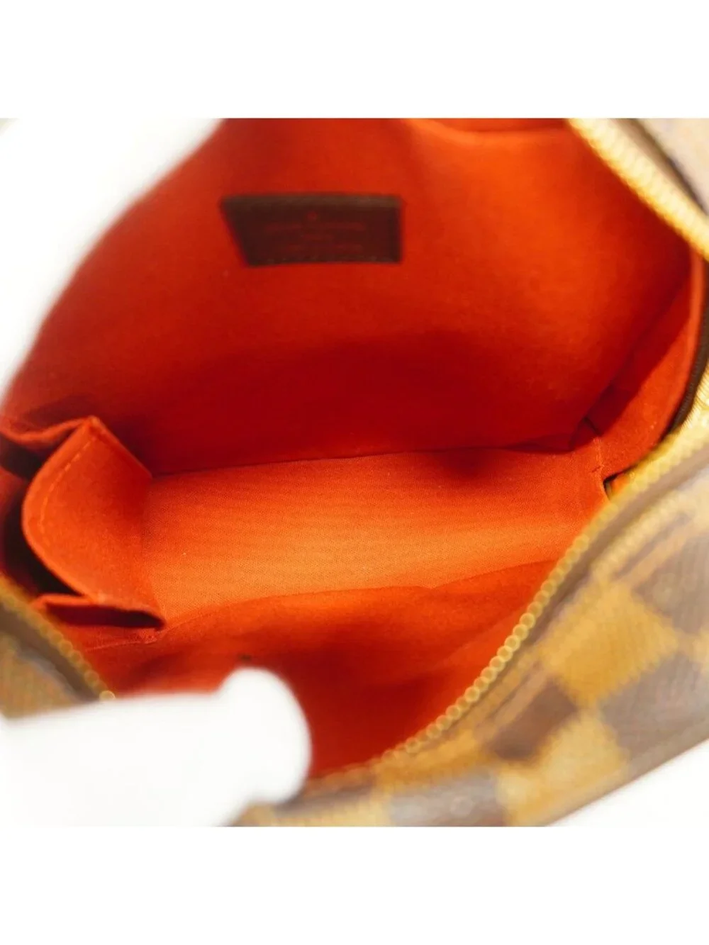 Louis Vuitton Shoulder Bag Damier Olaf PM Ebene